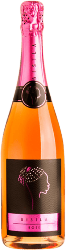 4,95 € Kostenloser Versand | Rosé Sekt Bisila Rosé, Limitierte Edition D.O. Cava