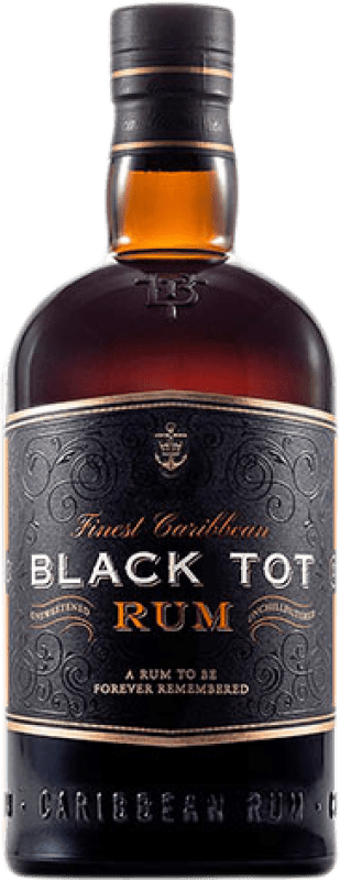 68,95 € Envio grátis | Rum Black Tot Rum Finest Caribbean Rum