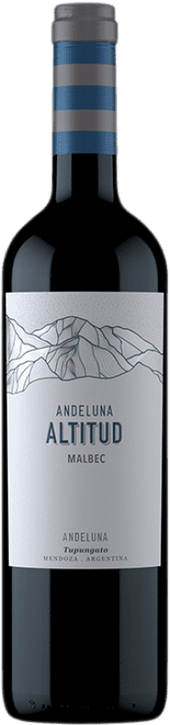 18,95 € | 红酒 Andeluna Altitud I.G. Valle de Uco 门多萨 阿根廷 Malbec 75 cl