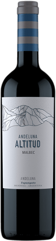 29,95 € Envío gratis | Vino Tinto Andeluna Altitud I.G. Tupungato
