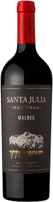 Santa Julia Malbec Mendoza Reserve 75 cl