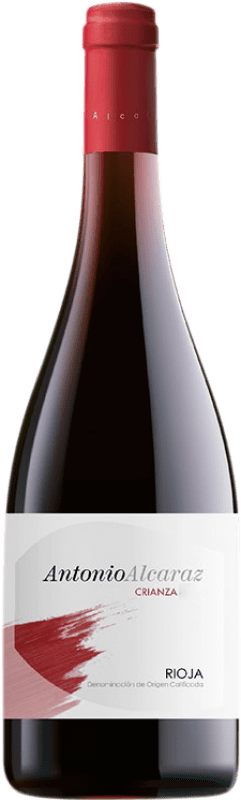 Бесплатная доставка | Красное вино Antonio Alcaraz старения D.O.Ca. Rioja Ла-Риоха Испания Tempranillo, Mazuelo 75 cl