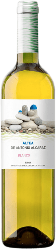 Envío gratis | Vino blanco Antonio Alcaraz Altea Blanco D.O.Ca. Rioja La Rioja España Viura, Chardonnay 75 cl