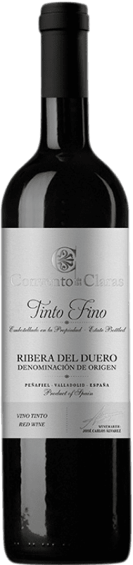 Envio grátis | Vinho tinto Convento de Las Claras D.O. Ribera del Duero Castela e Leão Espanha Tempranillo 75 cl