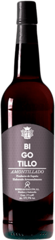 19,95 € | Likörwein Halcón Bigotillo Amontillado D.O. Jerez-Xérès-Sherry Andalusien Spanien Palomino Fino 75 cl