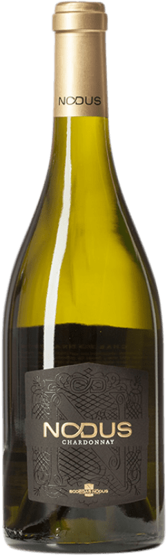 Free Shipping | White wine Nodus Aged D.O. Utiel-Requena Valencian Community Spain Chardonnay 75 cl