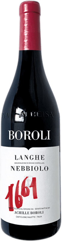 Free Shipping | Red wine Boroli 1661 D.O.C. Langhe Italy Nebbiolo 75 cl