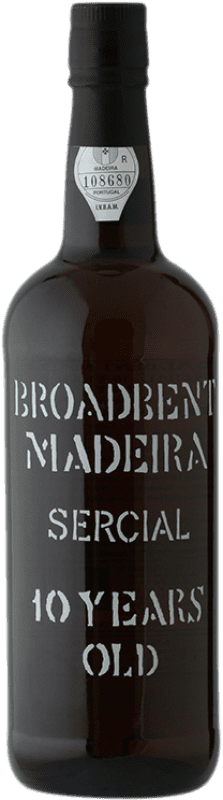 Free Shipping | Fortified wine Broadbent I.G. Madeira Madeira Portugal Sercial 10 Years 75 cl