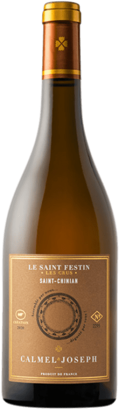 22,95 € | Weißwein Calmel & Joseph Le Saint Festin Saint-Chinian Blanc Occitania Frankreich Grenache Weiß, Roussanne, Viognier, Rolle 75 cl