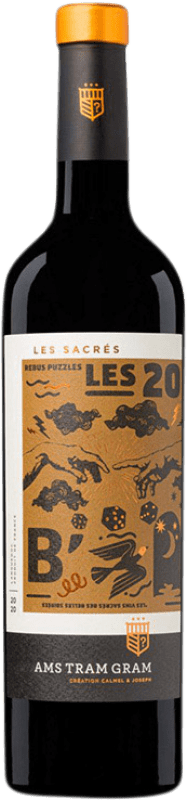 15,95 € | Red wine Calmel & Joseph Les Sacrés Rébus Rouge I.G.P. Vin de Pays Languedoc Languedoc France Syrah, Grenache, Mourvèdre 75 cl