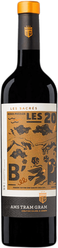 7,95 € Kostenloser Versand | Rotwein Calmel & Joseph Les Sacrés Rébus I.G.P. Vin de Pays Languedoc
