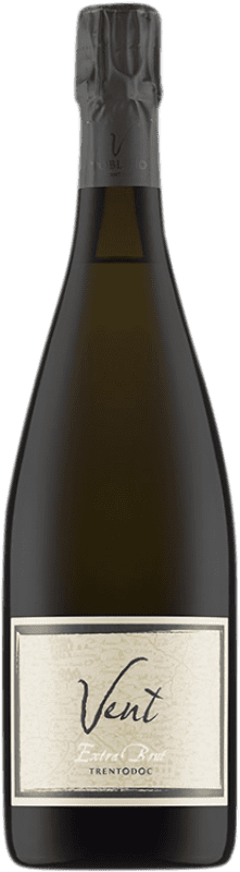 55,95 € Spedizione Gratuita | Spumante bianco Cantina Toblino Vent Brut Extra D.O.C. Trento