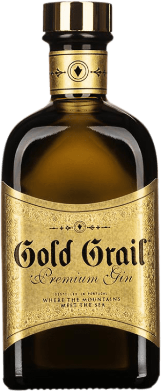 42,95 € Бесплатная доставка | Джин Casa Redondo Gold Grail Premium Gin I.G. Portugal бутылка Medium 50 cl