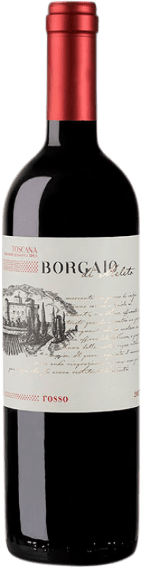 9,95 € | Красное вино Castello di Meleto Borgaio Rosso I.G.T. Toscana Тоскана Италия Merlot, Sangiovese 75 cl