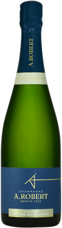 送料無料 | 白スパークリングワイン A. Robert Blanc de Blancs A.O.C. Champagne シャンパン フランス Chardonnay 75 cl