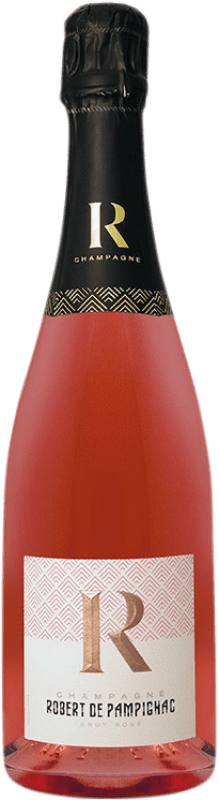 送料無料 | ロゼスパークリングワイン Charles Orban Robert de Pampignac Rosé A.O.C. Champagne シャンパン フランス Pinot Black, Chardonnay, Pinot Meunier 75 cl