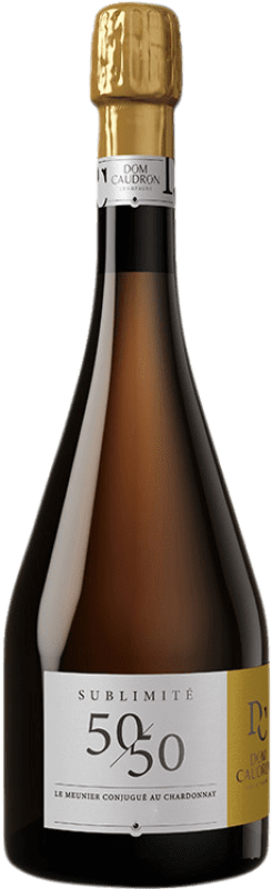 Envoi gratuit | Vin Mousseux Blanc Dom Caudron Sublimité 50/50 A.O.C. Champagne Champagne France Chardonnay, Pinot Meunier 75 cl