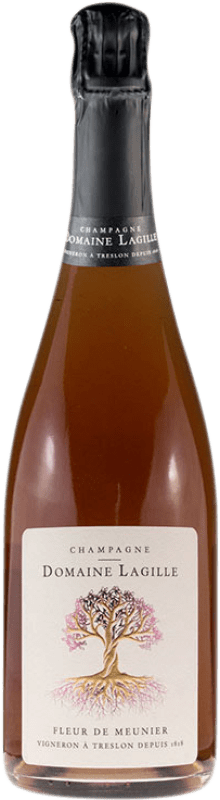 Envío gratis | Espumoso rosado Domaine Lagille Fleur de Meunier Rosé A.O.C. Champagne Champagne Francia Pinot Meunier 75 cl