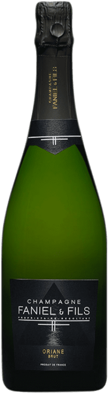 Free Shipping | White Sparkling Wine Faniel Oriane Brut A.O.C. Champagne Champagne France Pinot Noir, Chardonnay 75 cl