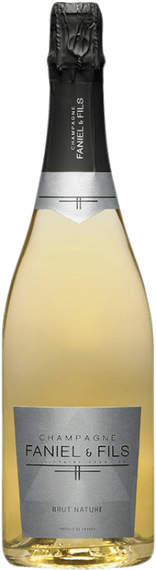 Free Shipping | White Sparkling Wine Faniel Brut Nature A.O.C. Champagne Champagne France Pinot Noir, Chardonnay 75 cl