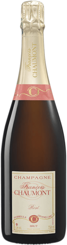 Envio grátis | Espumante rosé François Chaumont Rosé Brut A.O.C. Champagne Champagne França Pinot Preto 75 cl