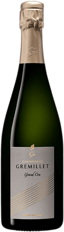 Бесплатная доставка | Белое игристое Gremillet Grand Cru A.O.C. Champagne шампанское Франция Chardonnay 75 cl