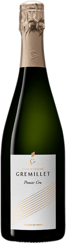 Бесплатная доставка | Белое игристое Gremillet Premier Cru A.O.C. Champagne шампанское Франция Pinot Black 75 cl