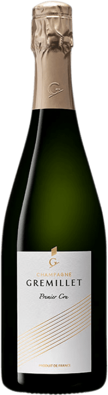 Envoi gratuit | Vin Mousseux Blanc Gremillet Premier Cru A.O.C. Champagne Champagne France Pinot Noir 75 cl