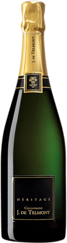 送料無料 | 白スパークリングワイン J. de Telmont Heritage Collection 1995 A.O.C. Champagne シャンパン フランス Pinot Meunier 75 cl