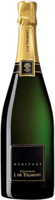 315,95 € Spedizione Gratuita | Spumante bianco J. de Telmont Heritage Collection 1995 A.O.C. Champagne