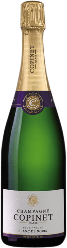 38,95 € | Белое игристое Marie Copinet Blanc de Noirs брют A.O.C. Champagne шампанское Франция Pinot Black, Pinot Meunier 75 cl