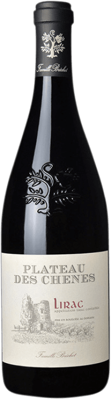 Free Shipping | Red wine Château de Vaudieu Famille Breche Plateau des Chênes A.O.C. Lirac Languedoc-Roussillon France Syrah, Grenache 75 cl