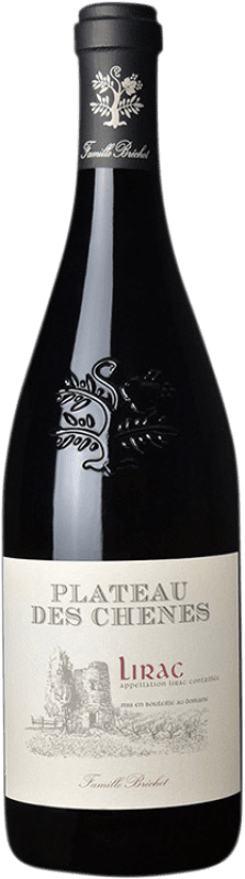 Envio grátis | Vinho tinto Château de Vaudieu Famille Breche Plateau des Chênes A.O.C. Lirac Languedoque-Rossilhão França Syrah, Grenache 75 cl