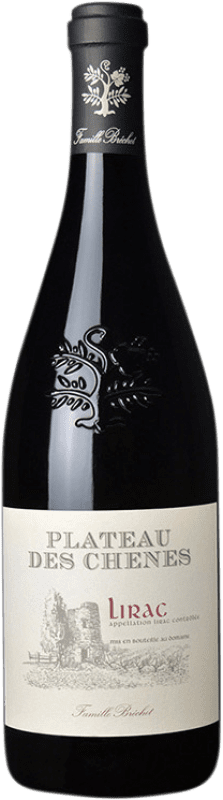 17,95 € Envío gratis | Vino tinto Château de Vaudieu Famille Breche Plateau des Chênes A.O.C. Lirac