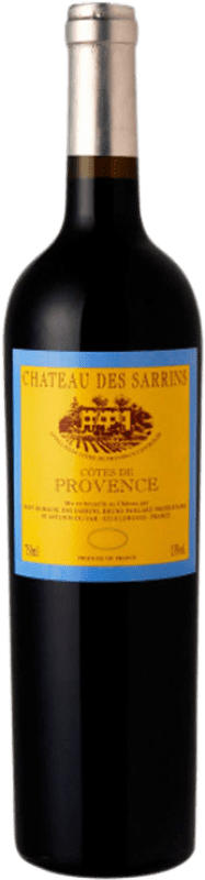 Envoi gratuit | Vin rouge Château des Sarrins Grande Cuvé Rouge Crianza A.O.C. Côtes de Provence Provence France Syrah, Grenache, Cabernet Sauvignon, Carignan, Mourvèdre 75 cl