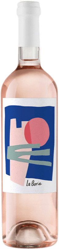 10,95 € Envio grátis | Vinho rosé Château La Borie Méditerranée Rosé