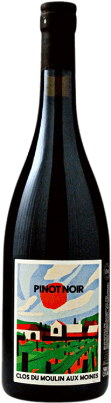 Free Shipping | Red wine Moulin aux Moines VDF France Pinot Black Organic 75 cl