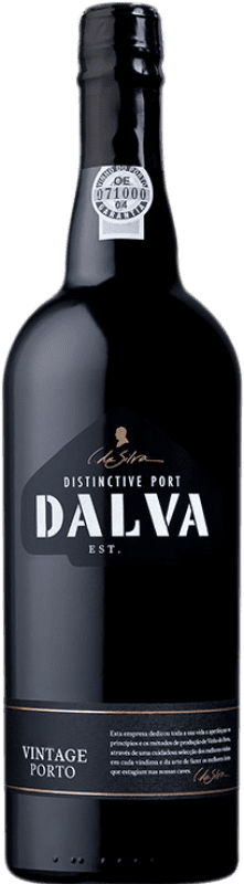 Free Shipping | Fortified wine Dalva Vintage I.G. Porto Porto Portugal Sousón, Touriga Franca, Touriga Nacional 75 cl