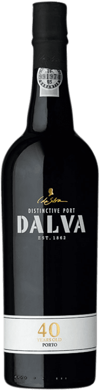 137,95 € | 强化酒 Dalva Tawny I.G. Porto 波尔图 葡萄牙 Touriga Franca, Touriga Nacional, Tinta Roriz, Tinta Cão, Tinta Barroca 40 岁 75 cl