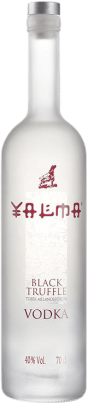 Kostenloser Versand | Wodka Yalma Melanosporum Spanien 70 cl Trufa Negra — Schwarze Trüffel