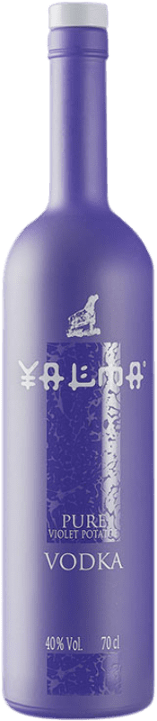 Kostenloser Versand | Wodka Yalma Spanien 70 cl Potato — Kartoffel, Violet — Veilchen