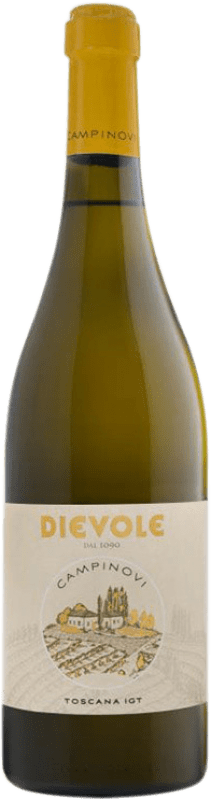 Free Shipping | White wine Dievole Campinovi Bianco I.G.T. Toscana Tuscany Italy Trebbiano 75 cl