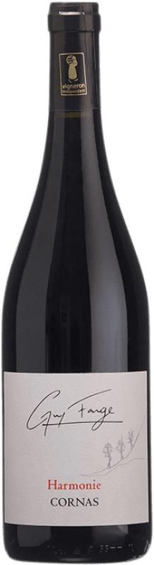37,95 € Free Shipping | Red wine Guy Farge Harmonie A.O.C. Cornas