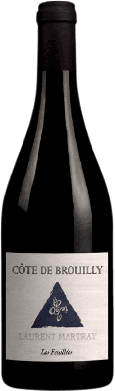 Бесплатная доставка | Красное вино Laurent Martray Les Feuillées A.O.C. Côte de Brouilly Beaujolais Франция Gamay — Гаме 75 cl