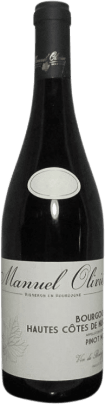 Бесплатная доставка | Красное вино Domaine Manuel Olivier A.O.C. Côte de Nuits Бургундия Франция Pinot Black 75 cl