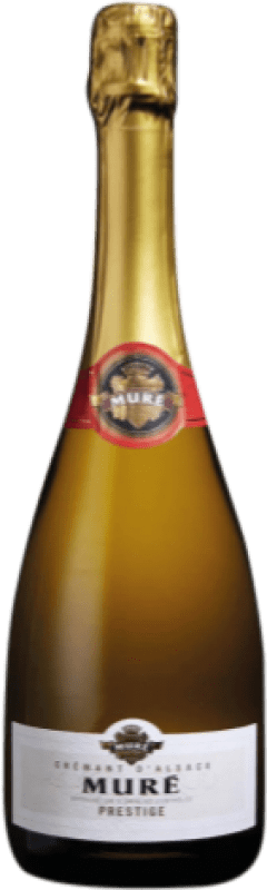 21,95 € | Blanc mousseux Domaine Muré Prestige A.O.C. Crémant d'Alsace Alsace France Pinot Noir, Chardonnay, Riesling, Pinot Gris, Pinot Blanc, Pinot Auxerrois 75 cl