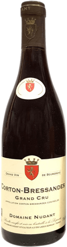 Envio grátis | Vinho tinto Domaine Nudant Grand Cru Bressandes A.O.C. Corton Borgonha França Pinot Preto 75 cl