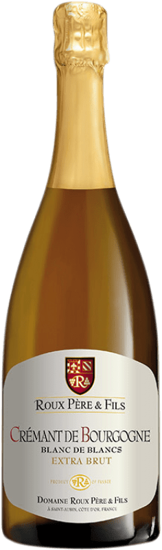 17,95 € Free Shipping | White sparkling Domaine Roux Extra Brut A.O.C. Crémant de Bourgogne