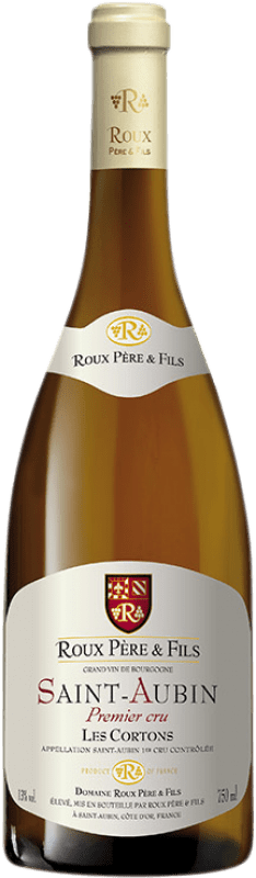 免费送货 | 白酒 Roux Premier Cru Les Cortons 岁 A.O.C. Saint-Aubin 勃艮第 法国 Chardonnay 75 cl