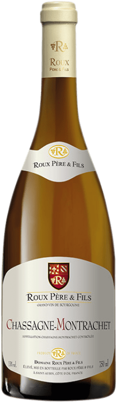 Envoi gratuit | Vin blanc Domaine Roux Crianza A.O.C. Chassagne-Montrachet Bourgogne France Chardonnay 75 cl